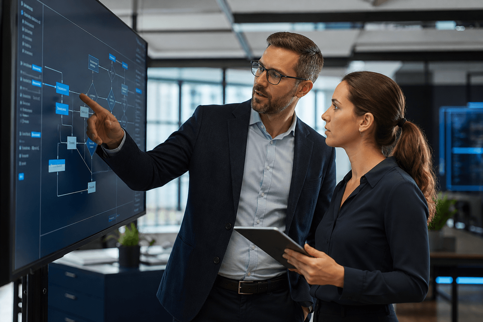Business Automation team at work