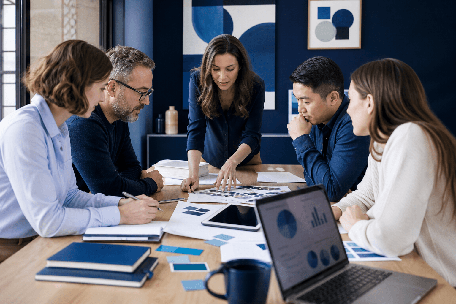 Rsyntra creative strategy team at work