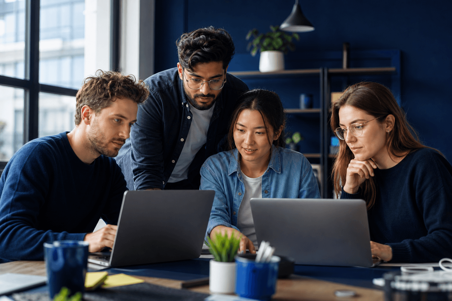 Rsyntra engineering team collaborating