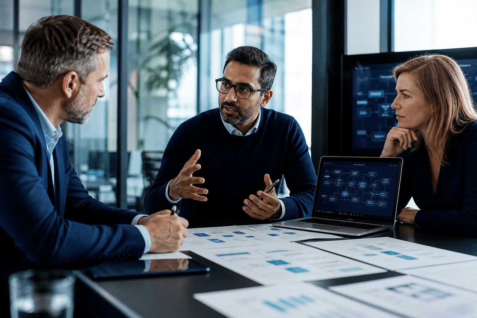 Technology Consulting and AI Training workshops team at work