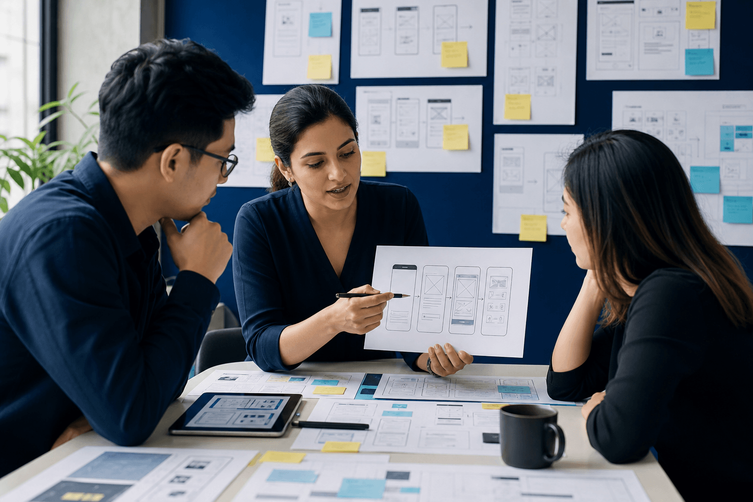 UI/UX & Digital Design team at work